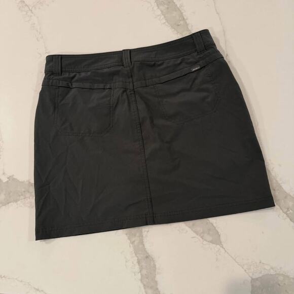 Eddie Bauer Adventure 2.0 Athletic Skort Skirt Women's 10 Gray Gorpcore Outdoors - Picture 5 of 9